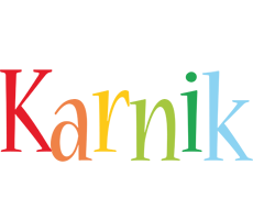 Karnik birthday logo