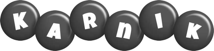 Karnik candy-black logo