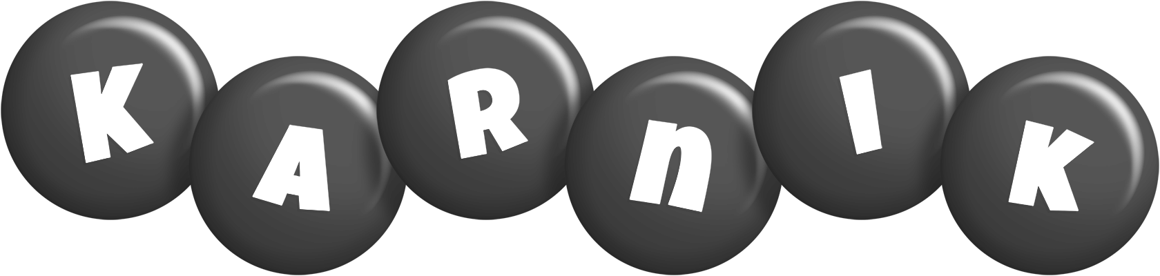 Karnik candy-black logo