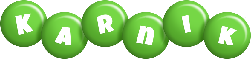 Karnik candy-green logo