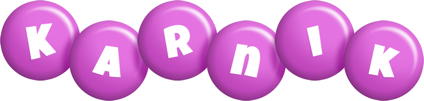 Karnik candy-purple logo