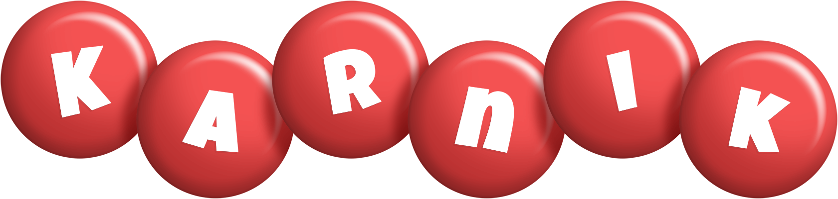 Karnik candy-red logo