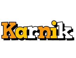 Karnik cartoon logo