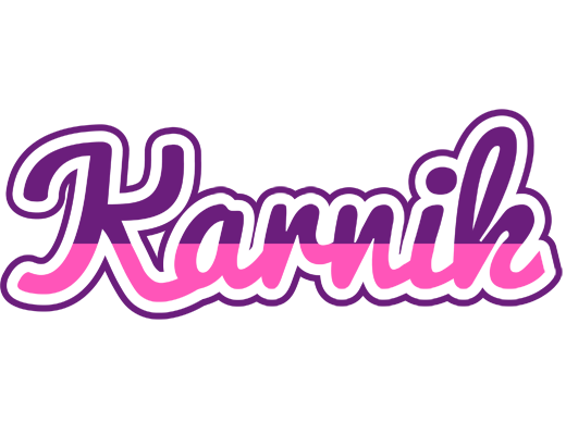 Karnik cheerful logo