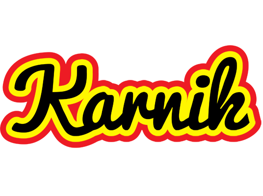 Karnik flaming logo