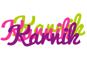 Karnik flowers logo