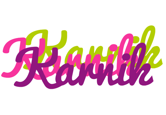 Karnik flowers logo