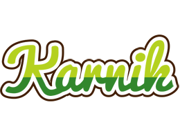 Karnik golfing logo