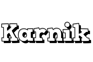 Karnik snowing logo
