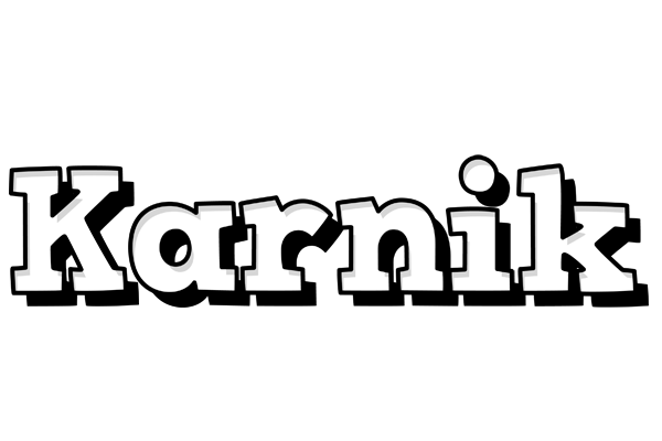 Karnik snowing logo