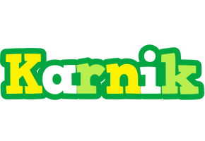 Karnik soccer logo