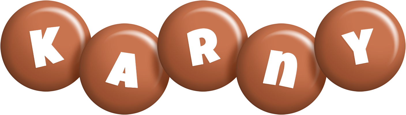 Karny candy-brown logo