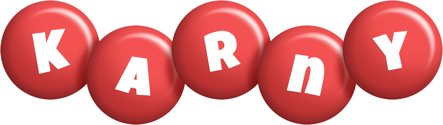 Karny candy-red logo