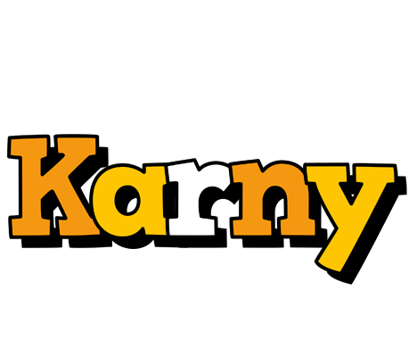 Karny cartoon logo