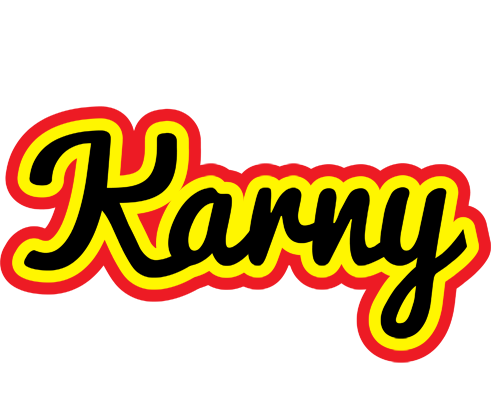 Karny flaming logo