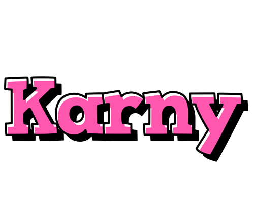 Karny girlish logo