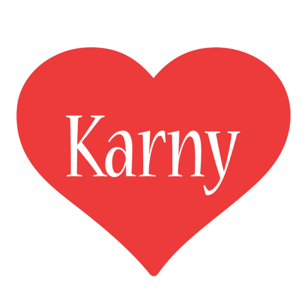 Karny love logo
