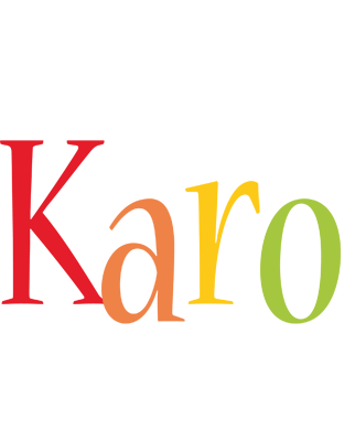 Karo birthday logo