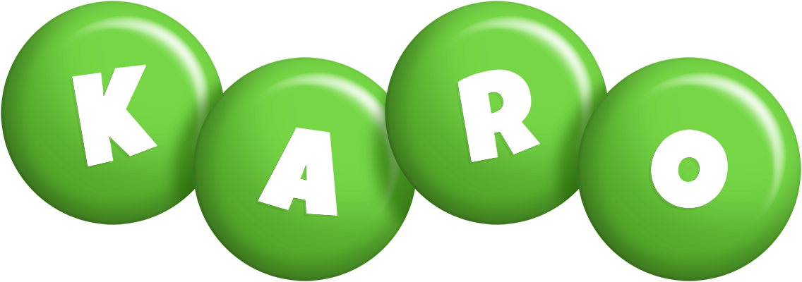 Karo candy-green logo
