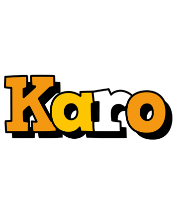 Karo cartoon logo