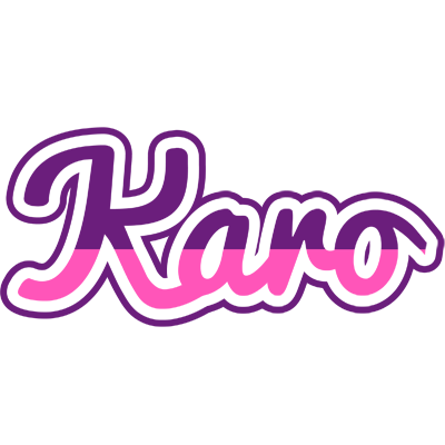 Karo cheerful logo