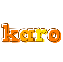 Karo desert logo