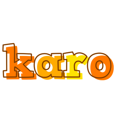 Karo desert logo