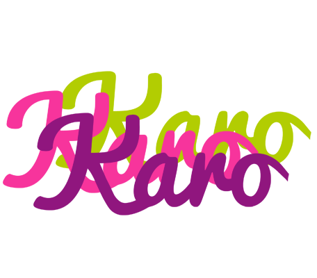 Karo flowers logo