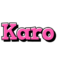 Karo girlish logo