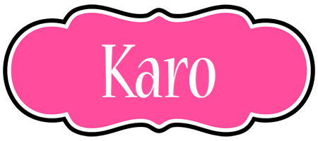 Karo invitation logo