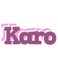 Karo relaxing logo