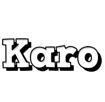 Karo snowing logo