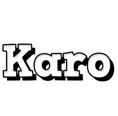 Karo snowing logo