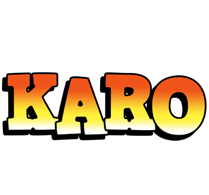 Karo sunset logo