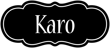 Karo welcome logo