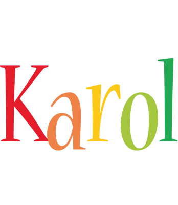 Karol birthday logo