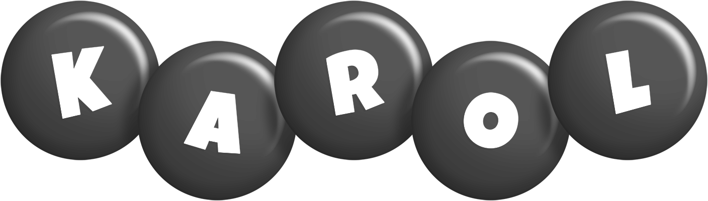 Karol candy-black logo