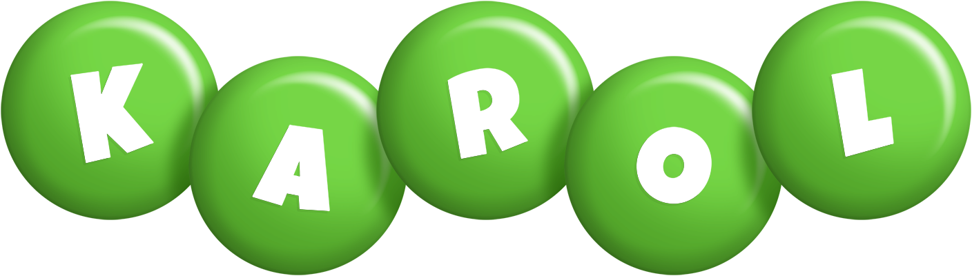 Karol candy-green logo