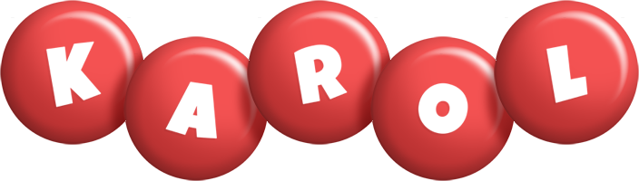 Karol candy-red logo