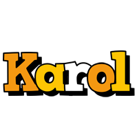 Karol cartoon logo