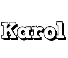 Karol snowing logo