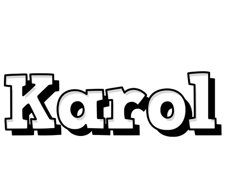 Karol snowing logo