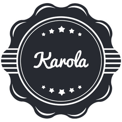 Karola badge logo