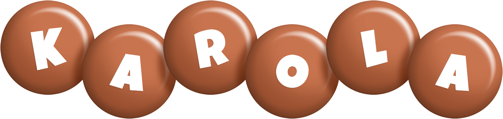 Karola candy-brown logo