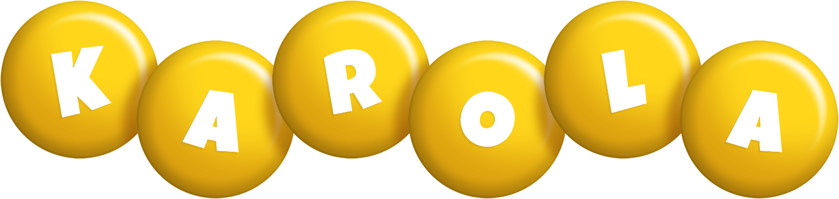 Karola candy-yellow logo