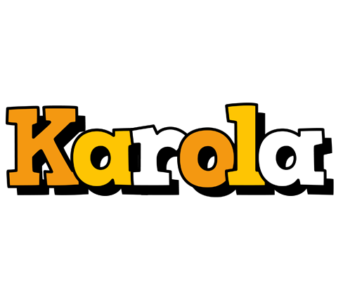 Karola cartoon logo
