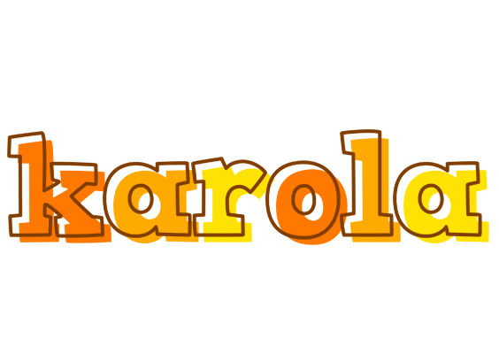 Karola desert logo