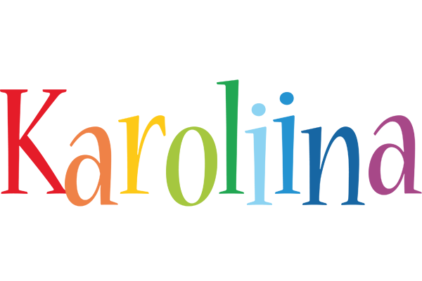 Karoliina birthday logo