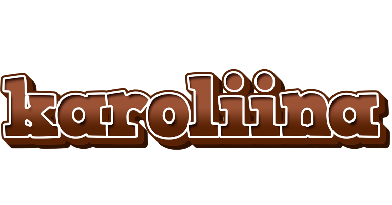 Karoliina brownie logo