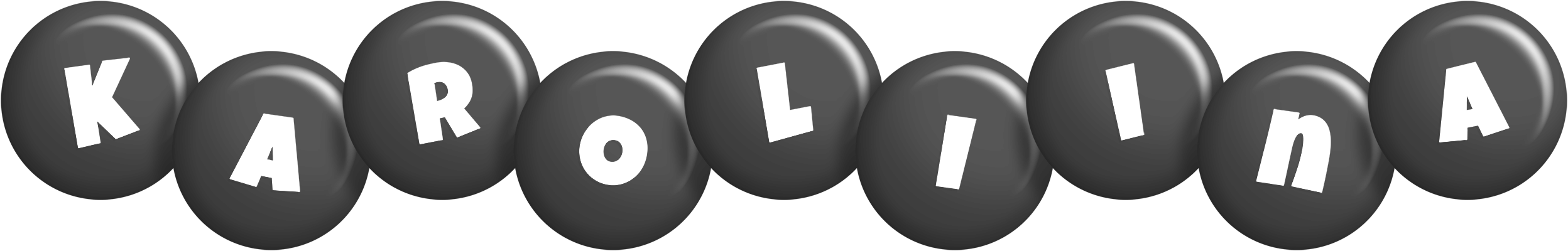 Karoliina candy-black logo
